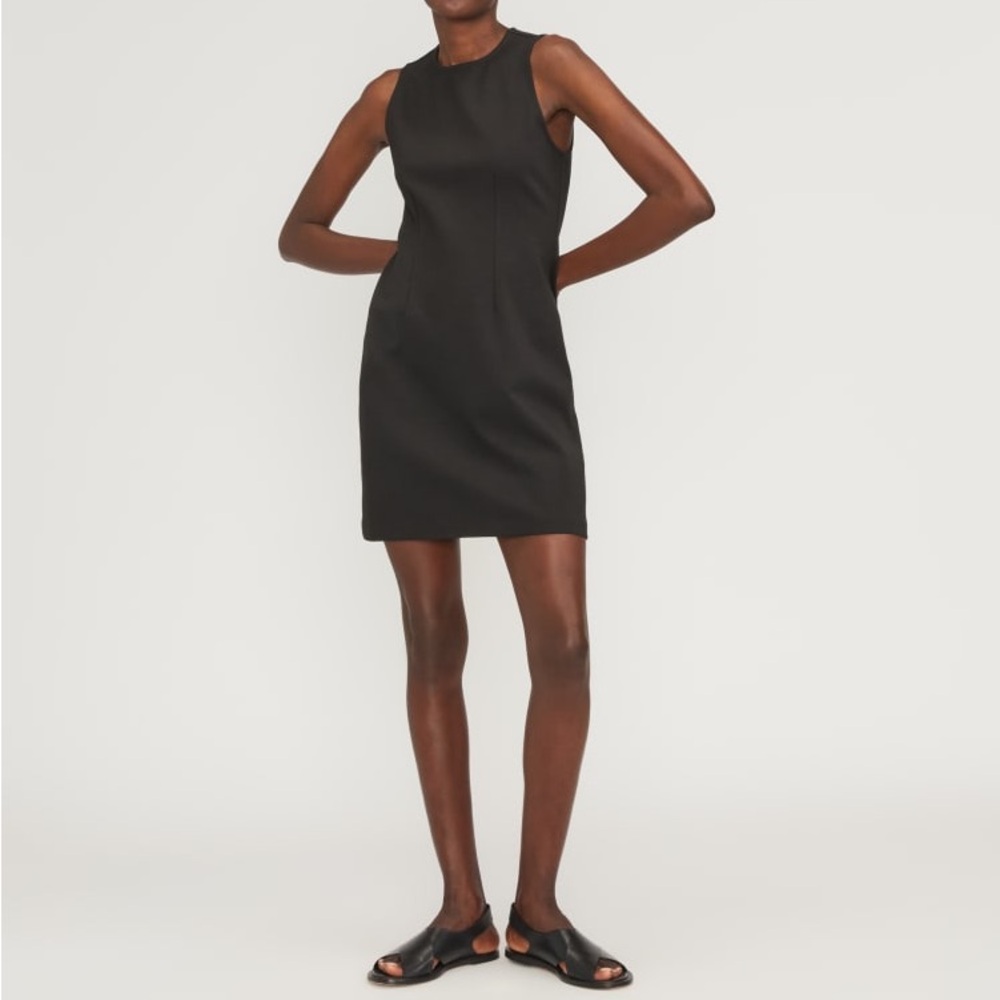 Everlane The Dream '90s Shift Dress in black Size S